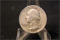 1951 Washington Silver Quarter