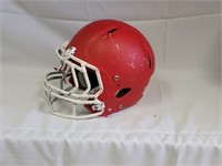 Small Youth Red Riddell Football Helmet