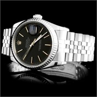 36MM Rolex SS DateJust Watch