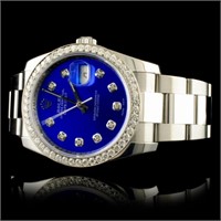 1.35ct Diamond Rolex DateJust 36MM Watch