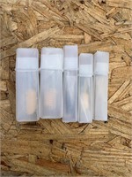 5 PC CLEAR CASES W/ ROUTER BITS