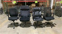 (qty - 4) Rolling Office Chairs-