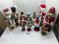Lot of 11 Holiday Nutcracker Figurines Home Decor