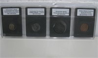 Four Authentic Ancient Coins
