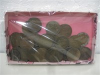 Assorted Vtg Foreign Copper Coins
