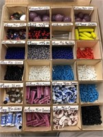 Miscellaneous glass and ceramic beads