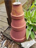 3 Pots Stacked Together