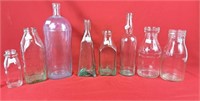 Assorted Glass bottles