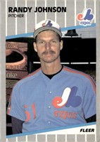 1989 Fleer #381 Randy Johnson