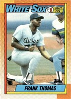 1990 Topps #414a Frank Thomas