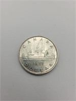 1953 Silver Dollar Canada