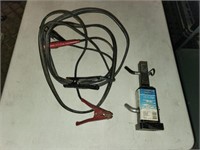 Jumper Cables & Reese Receiver Hitch Adapter
