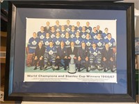 Toronto Maple Leafs 1966/76 Framed Picture