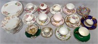 Limoges France Plates, English Teacups