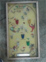 5 in 1 Electric Poosh M Up Vintage Pinball Game