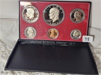 1978 Proof coin set w/ case