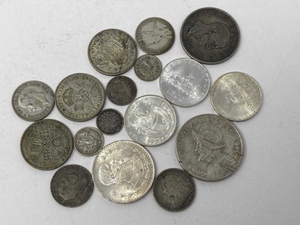 Foreign Silver Coin 3.3 + oz of Silver