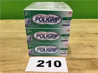 PoliGrip Denture Adhesive Cream lot of 12