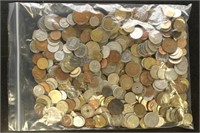 Worldwide Coins 5 pounds variety mix with many cou