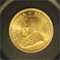 South Africa Coins 1982 1 Ounce Gold Krugerrand, u