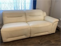 Sofia Vergara Power Recliner Leather Sectional Pc