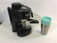 Magic Chef Espresso Machine And Coffee Cup