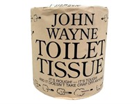 Vintage John Wayne Novelty Toilet Tissue Paper