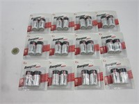 24 batteries C Energizer Max