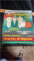 Central pneumatic 125 psi FRL air regulator