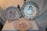 Lot of Assorted Plates-Staffordshire