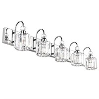 Ralbay Modern LED Crystal Bathroom Vanity Lights