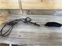 Halter and lead rope