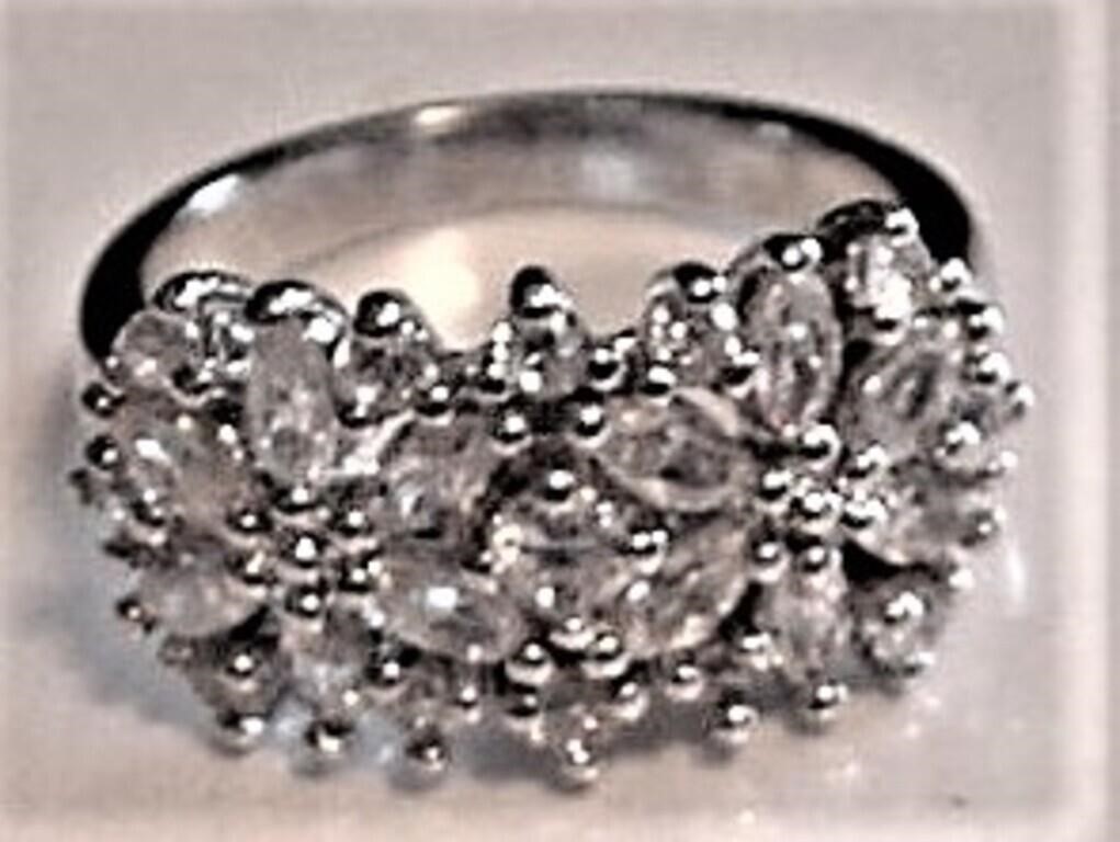 Crystal/Rhinestone Ring NV Ladies