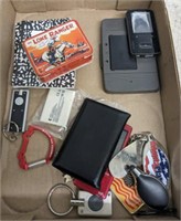 IPOD SHUFFLE, CALCULATORS, MISC LIGHTERS UNTESTED