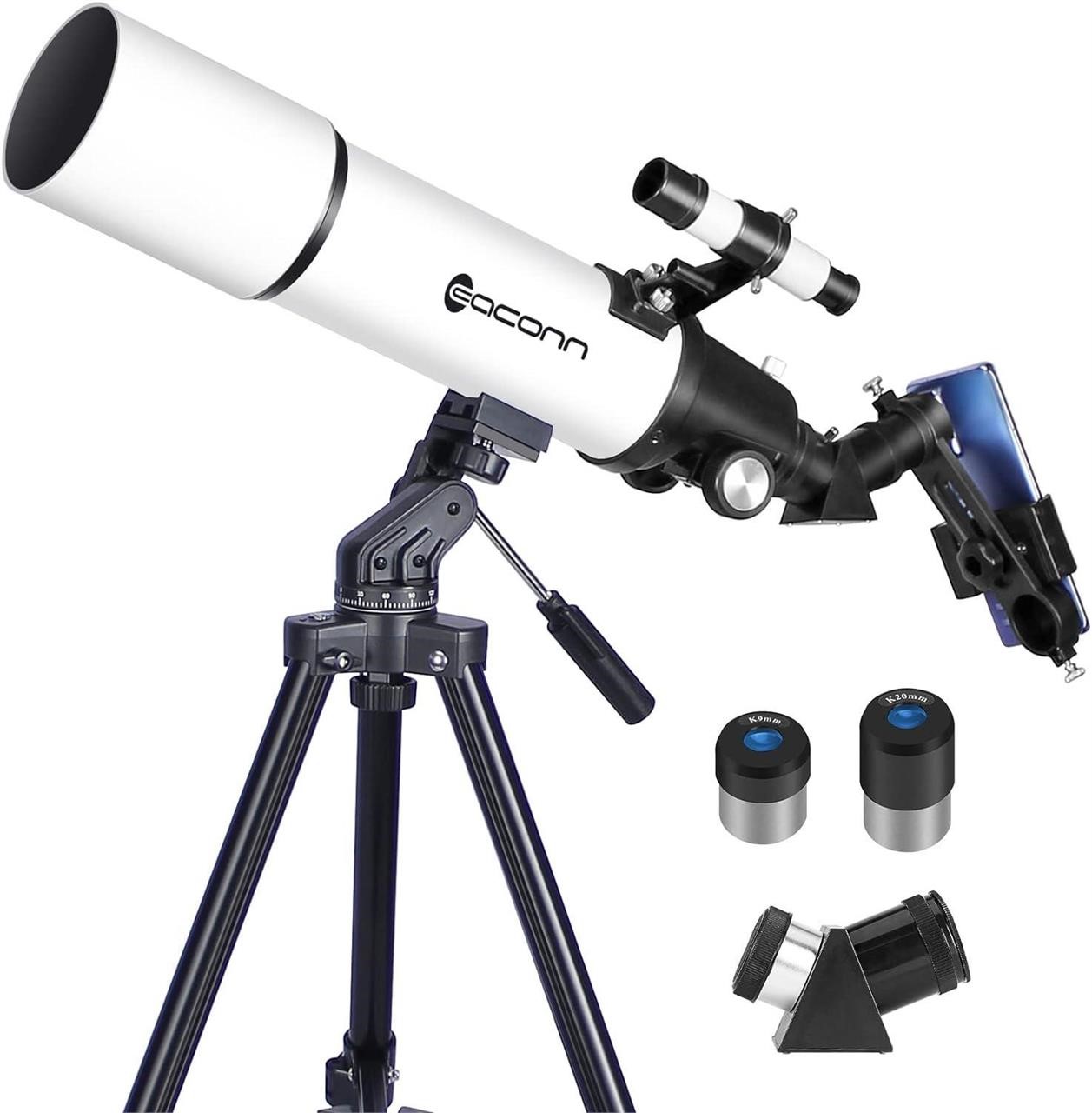 80mm Travel Telescope for Adults