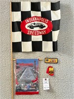 Indianapolis Speedway Souvenir Flag/Lions Club