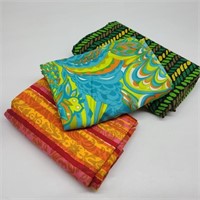 Bundle of Vibrant Fabric w/ Condotti