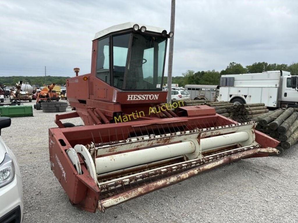 Hesston 6450 self propelled haybine * R7