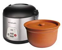 Vitaclay Smart Organic Clay Rice Cooker & Slow