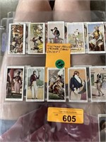 LOT OF MIXED VTG TOBACCO CARDS DANDIES MORE