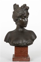 Emmanuel Villanis Bronze Bust