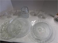 Glassware collection; Wexford & more