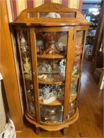 Vintage Curio Cabinet (No Contents)