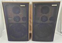 Pair Of Pioneer Cs-g204 Floor Speakers