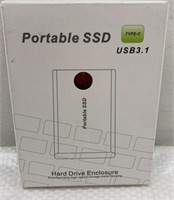 New - Portable SSD type-C USB3.1  - 16TB Red
