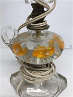 ST Clair finger Paperweight lamp