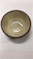 Stoneware bowl 
Has small crack