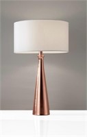 $80 Linda 21.5 in. Copper Table Lamp