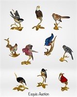 Boehm- Collection of 10 Miniature Bird Figurines