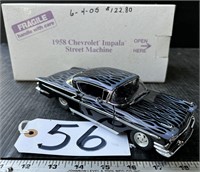 Die Cast Danbury Mint 1958 Chevy Impala